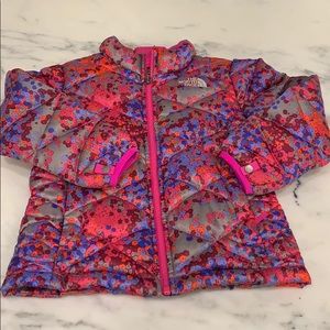 North Face Girls puffy jacket. Size 6